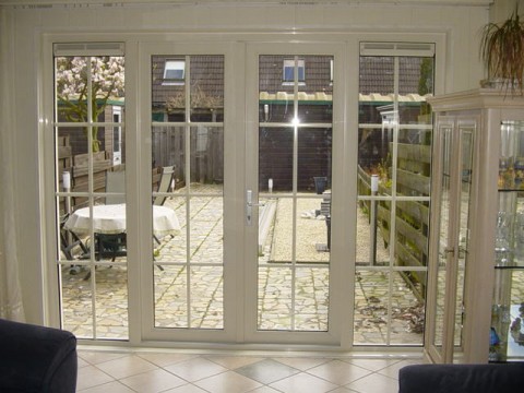 Stolpdeuren binnenzijde